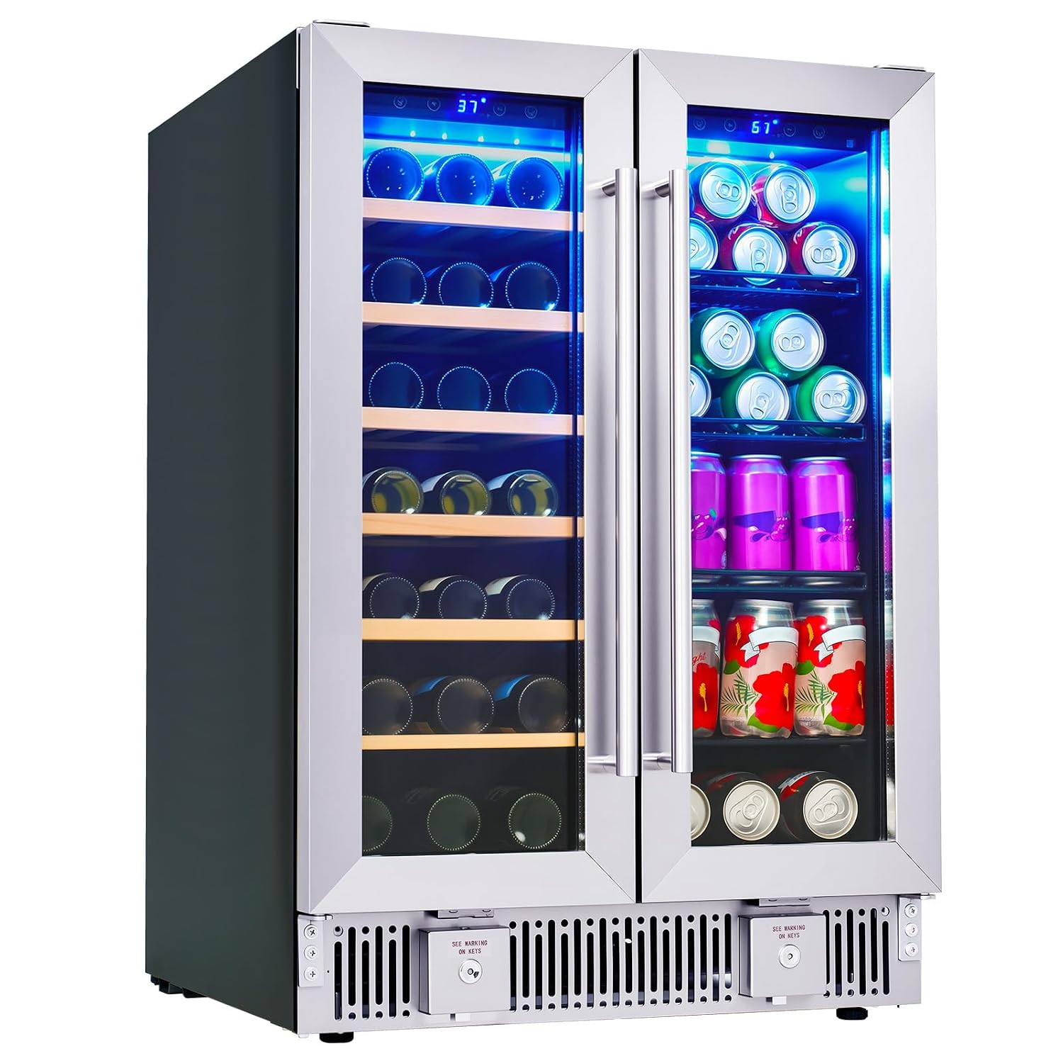 Wine Beer Dual Zone - Kulkas Minuman, Kulkas Anggur dan Bir