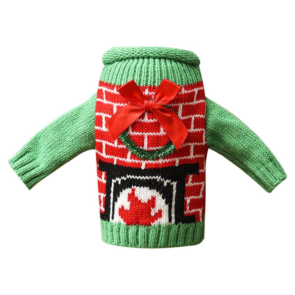 Wine Beer Hat - Sarung Botol Anggur Motif Rusa, Sarung