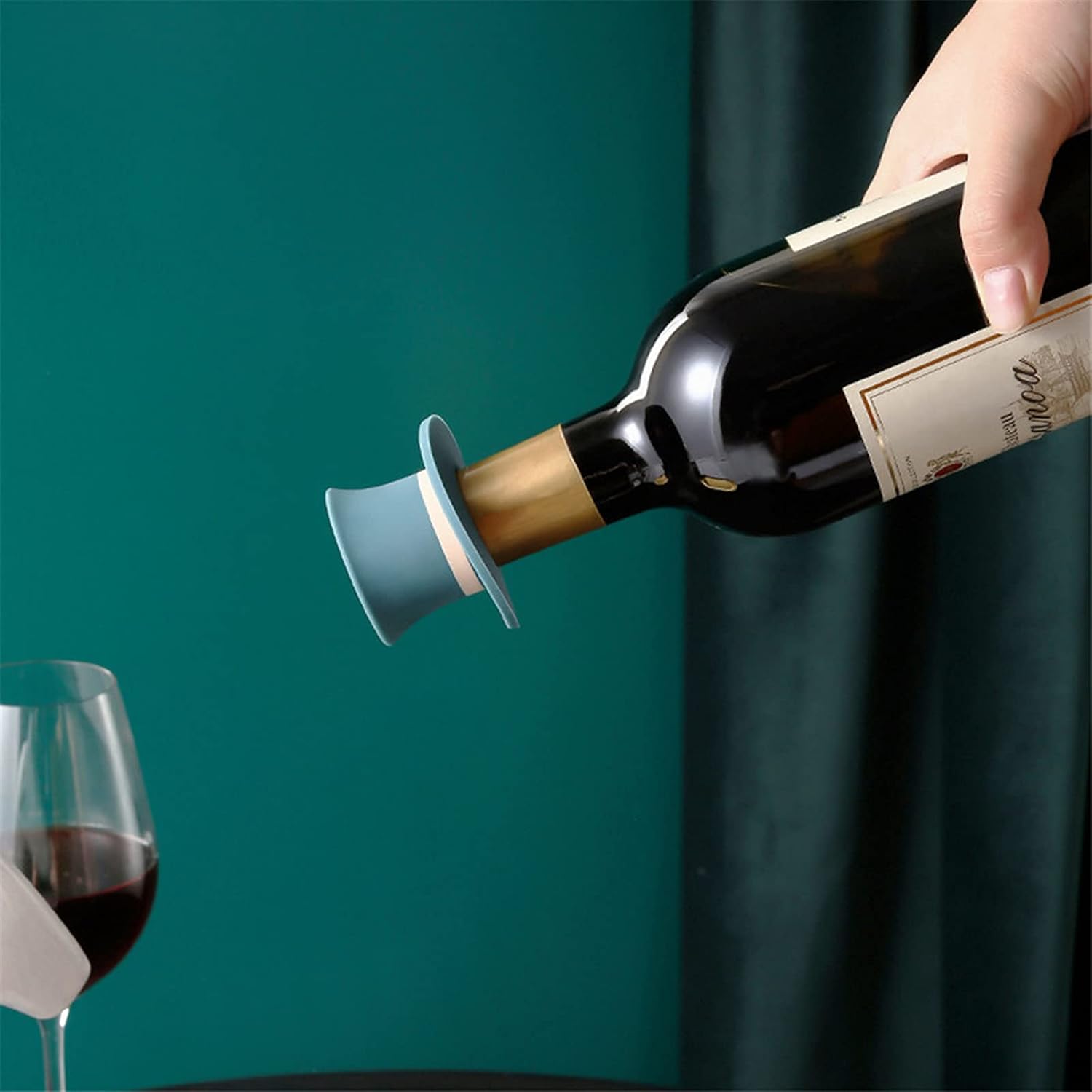 Toples Botol Anggur Silikon Ma - Wine Beer Hat ulasan dan harga