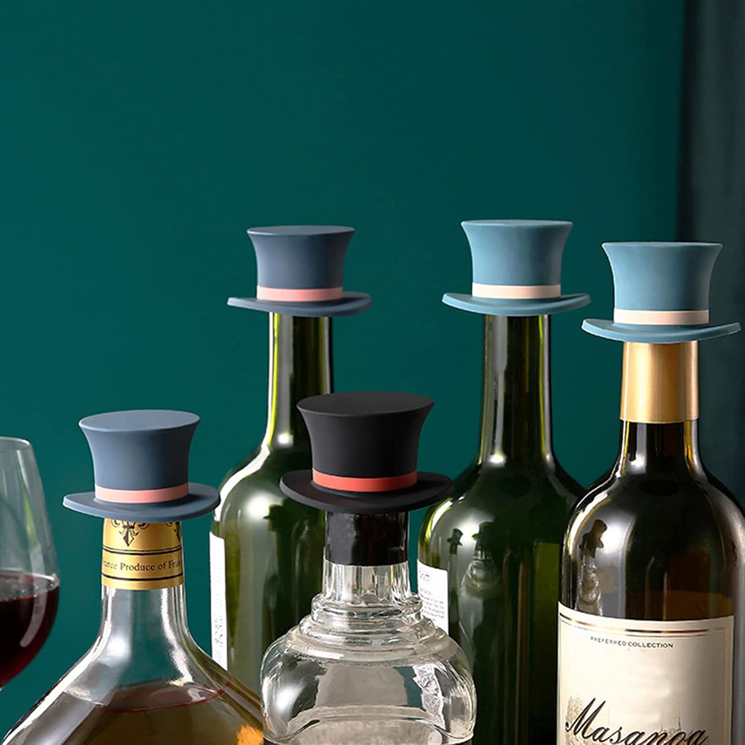 Toples Botol Anggur Silikon Ma - Wine Beer Hat ulasan dan harga