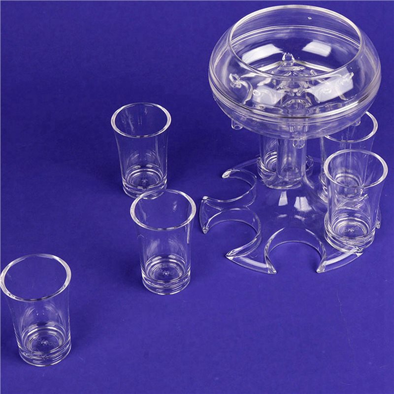 ABRU-2 Set 6 Gelas Shot Dispen - Whisky Beer And Wine ulasan dan harga