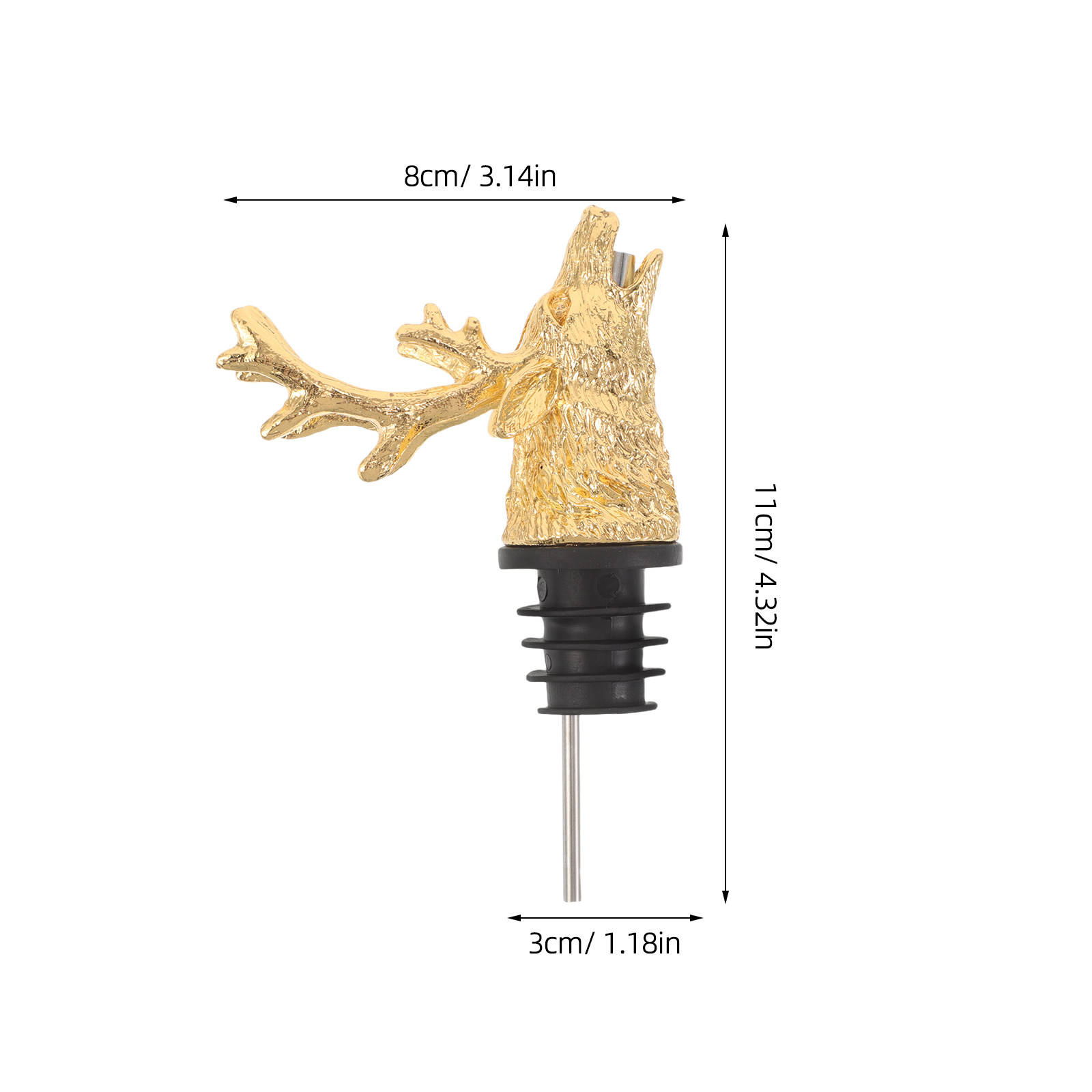 Corong Tuang Anggur Berbentuk  - Wine Aerator Pour ulasan dan harga
