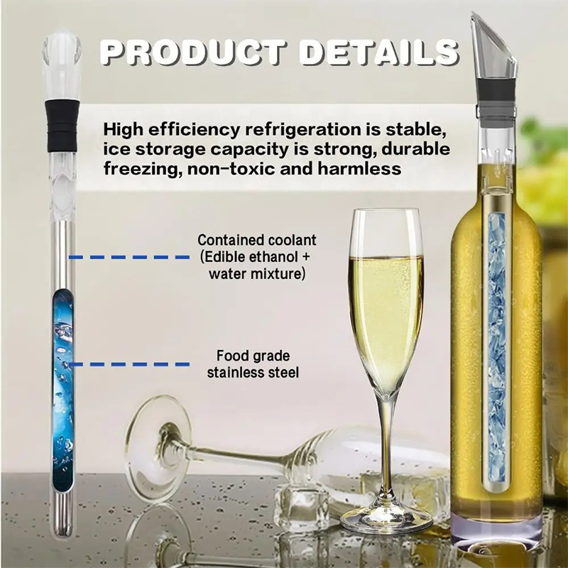 Tongkat Pendingin Anggur Baja  - Wine Aerator Pour ulasan dan harga