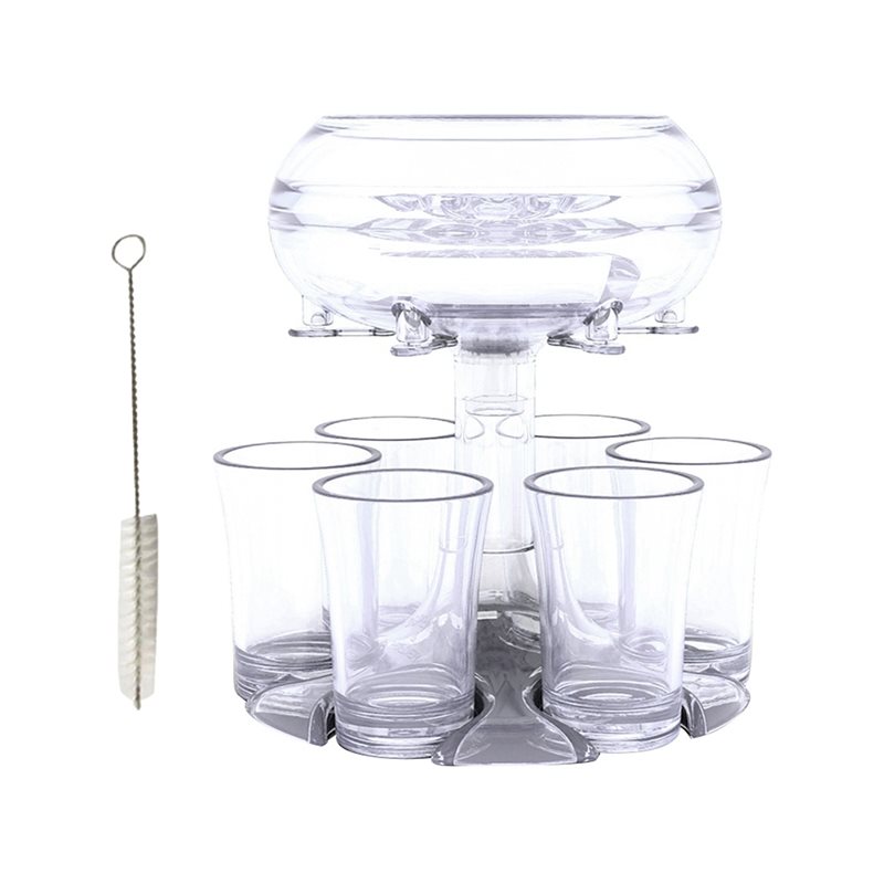 M11K-2 Set 6 Gelas Shot Dispen - Whisky Beer And Wine ulasan dan harga